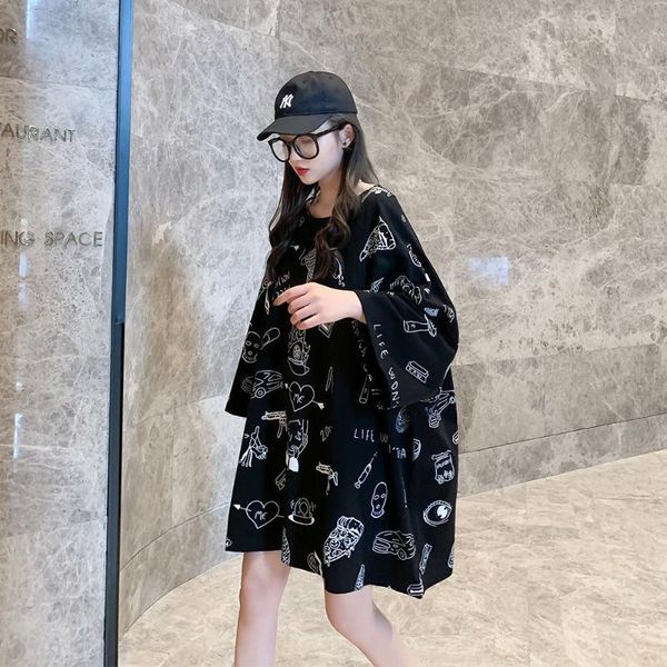 women's t-shirt oversized lazy casual clothing loose half-sleeved mid-length trend summer, White
women's t-shirt oversized lazy casual clothing loose half-sleeved mid-length trend summer, White