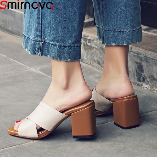 smirnova big size 34-45 summer sandals elegant ladies prom shoes slingback square high heels genuine leather, Black
smirnova big size 34-45 summer sandals elegant ladies prom shoes slingback square high heels genuine leather, Black