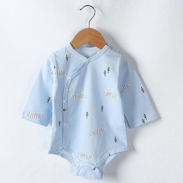 cartoon printed born infant rompers warm simple generous baby girl boy long sleeve overalls jumpsuit bodysuit, Blue
cartoon printed born infant rompers warm simple generous baby girl boy long sleeve overalls jumpsuit bodysuit, Blue