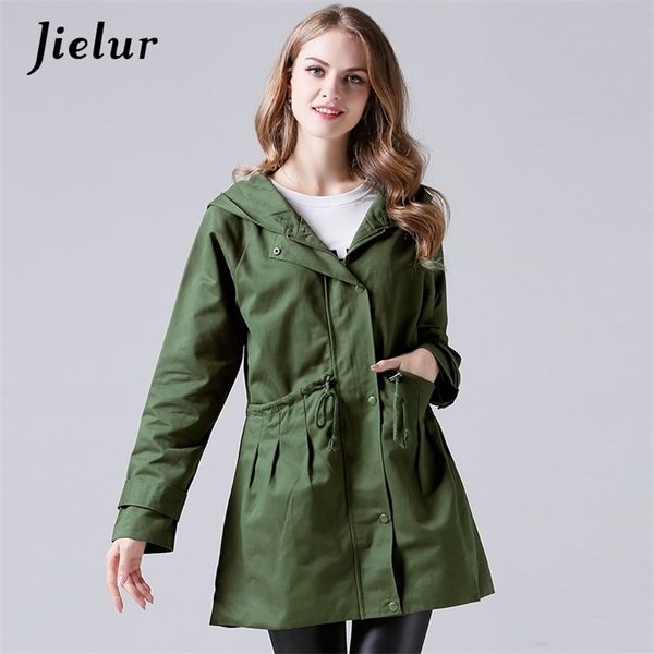 autumn fashion large size xl-4xl army green coat female drawstring waist long trench women hooded windbreaker 210426, Tan;black
autumn fashion large size xl-4xl army green coat female drawstring waist long trench women hooded windbreaker 210426, Tan;black