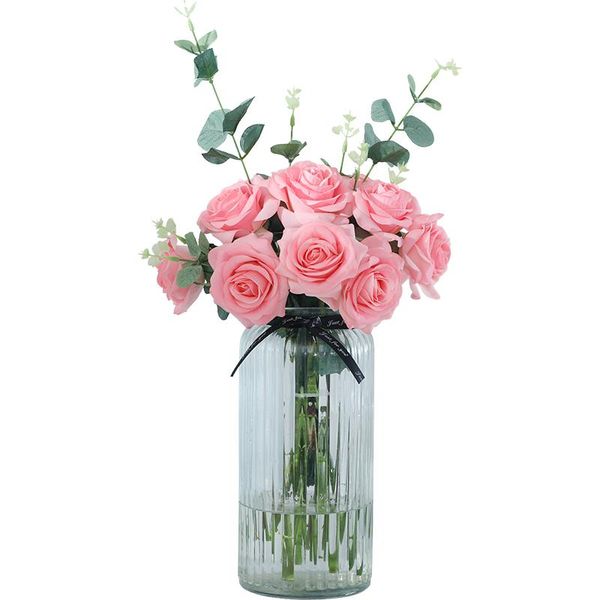 artificial rose valentine's day wedding decoration bridal bouquet fake flower curl bedroom decorative flowers & wreaths
artificial rose valentine's day wedding decoration bridal bouquet fake flower curl bedroom decorative flowers & wreaths