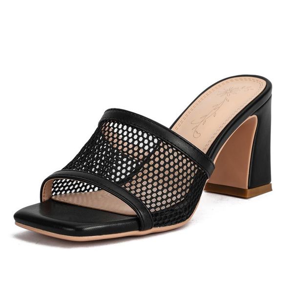 slippers summer women mesh strange heel about 8 cm black white comfortable soft shoes for hand made
slippers summer women mesh strange heel about 8 cm black white comfortable soft shoes for hand made