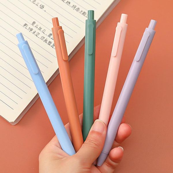 gel pens 1 pcs cute push pen simplicity creative macaron 0.5mm black refill press office gift school supplies stationery kawaii
gel pens 1 pcs cute push pen simplicity creative macaron 0.5mm black refill press office gift school supplies stationery kawaii