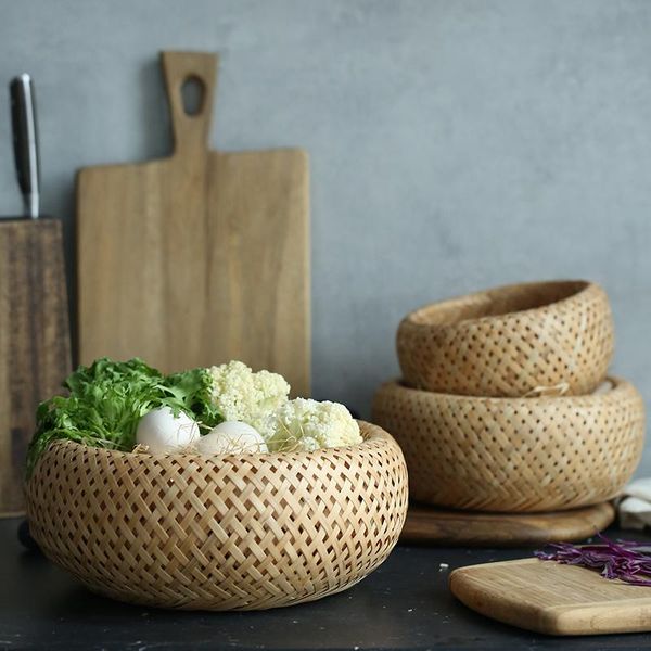 storage baskets creative bamboo basket household vegetable fruit kitchen double woven egg
storage baskets creative bamboo basket household vegetable fruit kitchen double woven egg