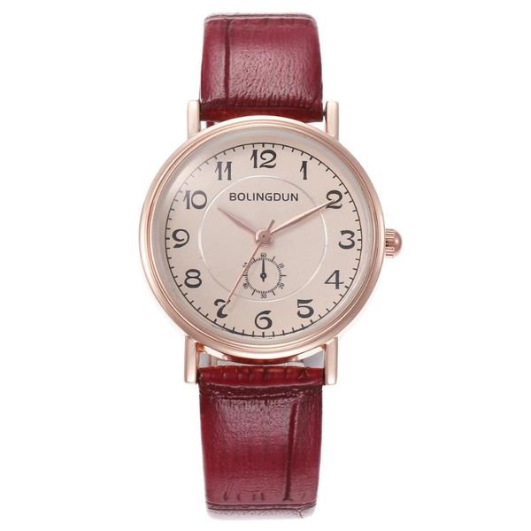 wristwatches fashion simple ladies leather khorasan quartz watch student female models gay04 gifts for women, Slivery;brown
wristwatches fashion simple ladies leather khorasan quartz watch student female models gay04 gifts for women, Slivery;brown