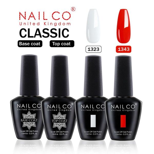 nail gel nailco 4pcs 15ml set polish art semi-permanent varnish supplies for professionals with coat base, Red;pink
nail gel nailco 4pcs 15ml set polish art semi-permanent varnish supplies for professionals with coat base, Red;pink
