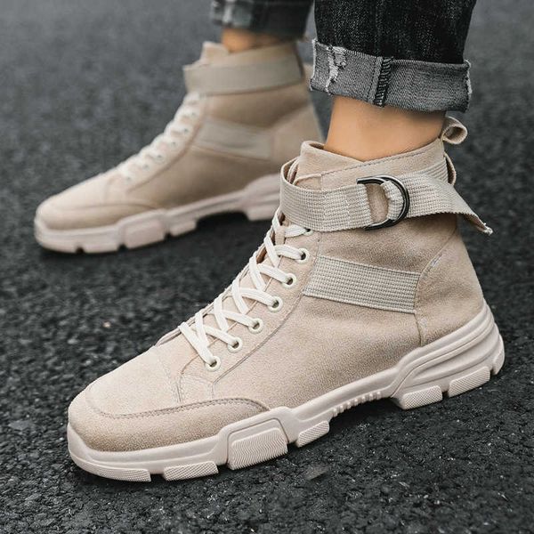 autumn and winter tooling boots men's martin boots medium high men's shoes desert war wolf trend, Black
autumn and winter tooling boots men's martin boots medium high men's shoes desert war wolf trend, Black