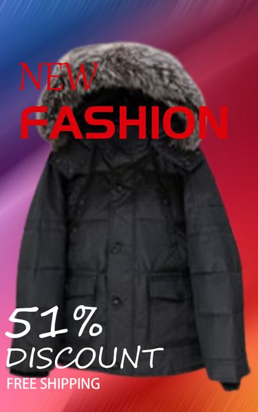 2021 mens parkas winter canada down jacket real wolf fur hooded budge size windbreaker warm, Black
2021 mens parkas winter canada down jacket real wolf fur hooded budge size windbreaker warm, Black