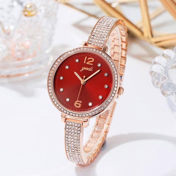 wristwatches exquisite fashion watch for women luxury dress rose gold rhinestone decoration stainless steel wristwatch waterproof clock, Slivery;brown
wristwatches exquisite fashion watch for women luxury dress rose gold rhinestone decoration stainless steel wristwatch waterproof clock, Slivery;brown