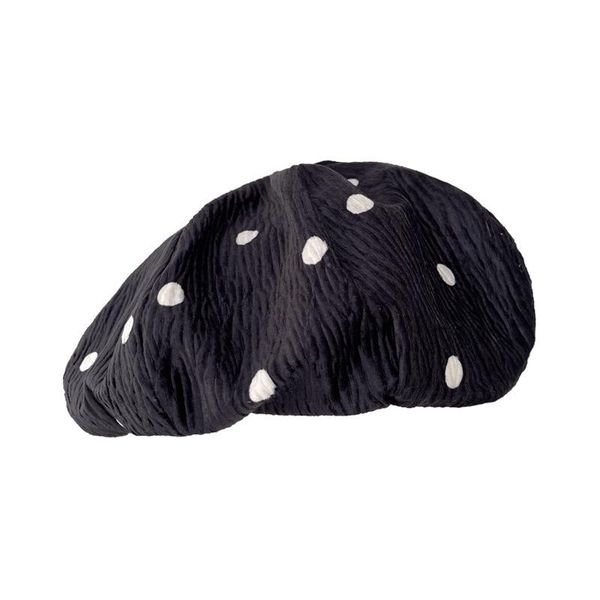 berets retro polka dot beret women's autumn/winter japanese big head circle show face little cloud painter hat, Blue;gray
berets retro polka dot beret women's autumn/winter japanese big head circle show face little cloud painter hat, Blue;gray