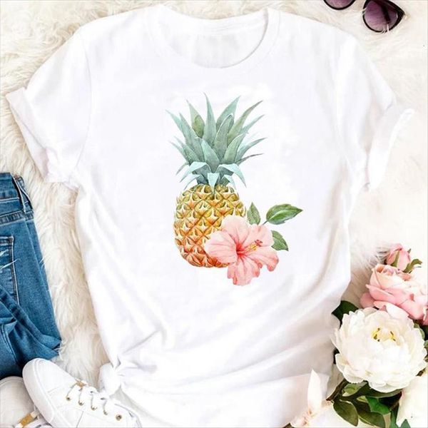 summer pineapple floral cute 90s womens trend cartoon clothes tshirts fashion graphic lady print female tee, White
summer pineapple floral cute 90s womens trend cartoon clothes tshirts fashion graphic lady print female tee, White
