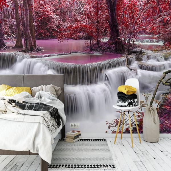 wallpapers custom wallpaper mural romantic red forest scenery in autumn self adhesive pvc
wallpapers custom wallpaper mural romantic red forest scenery in autumn self adhesive pvc
