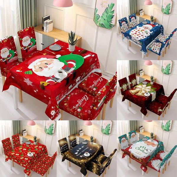 table cloth 2021 fashion santa claus tablecloth / chair cover waterproof rectangle holiday party dust-proof christmas decoration 140*210cm
table cloth 2021 fashion santa claus tablecloth / chair cover waterproof rectangle holiday party dust-proof christmas decoration 140*210cm