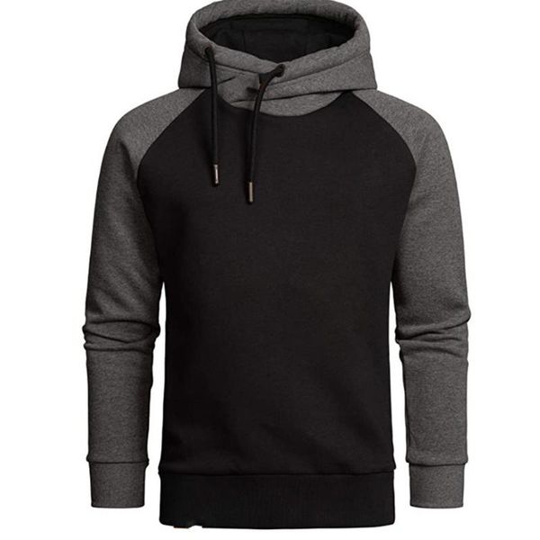 men's hoodies & sweatshirts 2021 color patchwork men leisure hoodie sweatshirt pullover man hoody for male clothing, Black
men's hoodies & sweatshirts 2021 color patchwork men leisure hoodie sweatshirt pullover man hoody for male clothing, Black