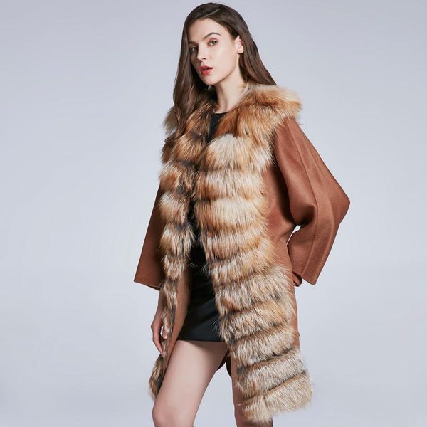 real fur coat natural women's autumn and winter lace urban fashion design 2021 products & faux, Black
real fur coat natural women's autumn and winter lace urban fashion design 2021 products & faux, Black