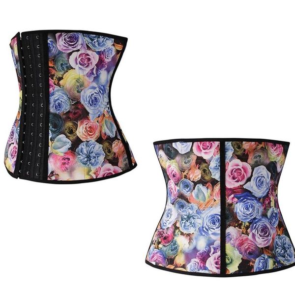 women waist shaper slimming belt tummy control trainer boned corsets rubber workout body girdles support, Black;gray
women waist shaper slimming belt tummy control trainer boned corsets rubber workout body girdles support, Black;gray