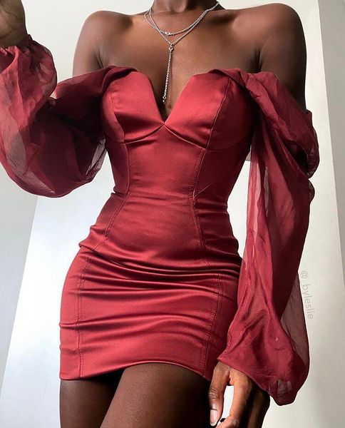 dresses bodycon winter off shoulder long sleeve burgundy designer fashion evening party vestido, Black;gray
dresses bodycon winter off shoulder long sleeve burgundy designer fashion evening party vestido, Black;gray
