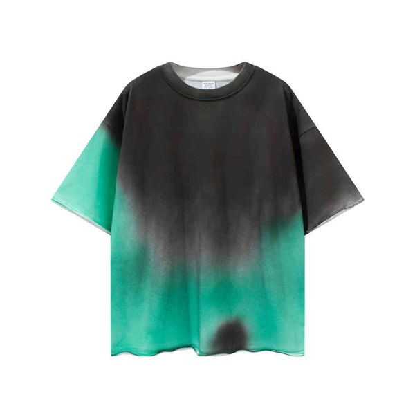 t shirts black tie-dye contrast terry t-shirt ripped cuffs summer streetwear, White
t shirts black tie-dye contrast terry t-shirt ripped cuffs summer streetwear, White