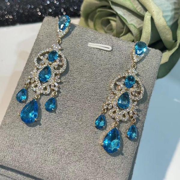 dangle & chandelier trendy water drop earring for women wedding cubic zirconia dubai bridal earrings costume jewelry summer party e5467, Silver
dangle & chandelier trendy water drop earring for women wedding cubic zirconia dubai bridal earrings costume jewelry summer party e5467, Silver