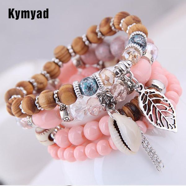 charm bracelets kymyad boho beads for women vintage bracelet femme shell natural stone bijoux multilayer sets, Golden;silver
charm bracelets kymyad boho beads for women vintage bracelet femme shell natural stone bijoux multilayer sets, Golden;silver