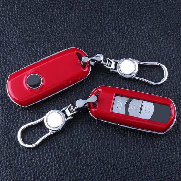 keychains paint abs+alloy car key cover case holder chain shell for 2/3 button smart remote mazda cx-5 5 m2 m3 m5, Silver
keychains paint abs+alloy car key cover case holder chain shell for 2/3 button smart remote mazda cx-5 5 m2 m3 m5, Silver