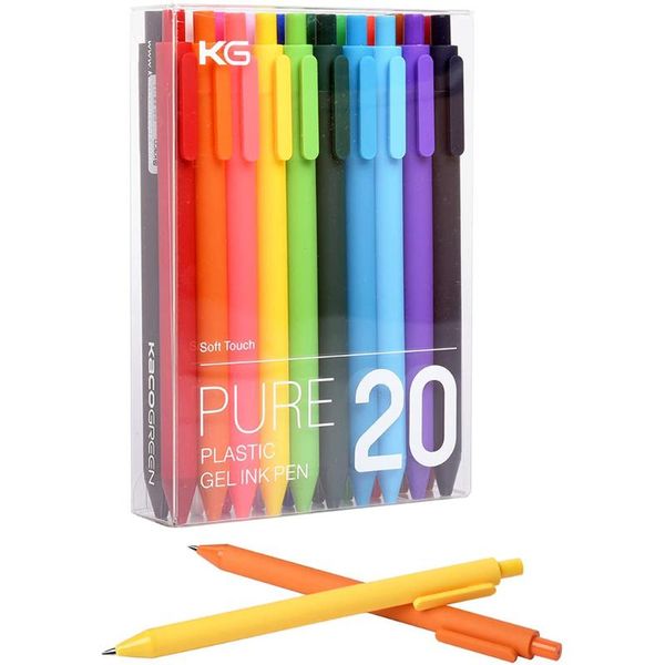 gel pens 20 assorted colors 0.5mm retractable with premium ink and comfort grip fine point smooth writing for journals
gel pens 20 assorted colors 0.5mm retractable with premium ink and comfort grip fine point smooth writing for journals