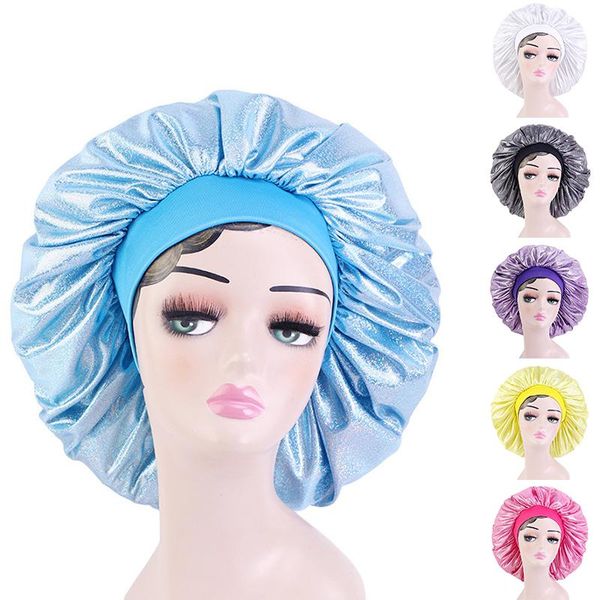 women satin silk bonnet big size western style beauty print nightcap elastic head cover multifunction shower round hat beanie/skull caps, Blue;gray
women satin silk bonnet big size western style beauty print nightcap elastic head cover multifunction shower round hat beanie/skull caps, Blue;gray