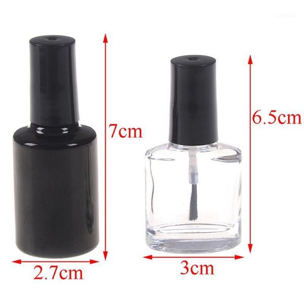 storage bottles & jars 10ml 15ml empty nail polish bottle cosmetic containers black transparent glass with a lid brush
storage bottles & jars 10ml 15ml empty nail polish bottle cosmetic containers black transparent glass with a lid brush
