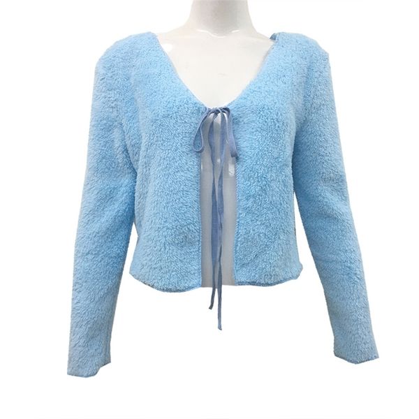 women elegant fashion cardigan solid color big open v-neck full length regular sleeve belt decorated cotton and polyester 210522, White
women elegant fashion cardigan solid color big open v-neck full length regular sleeve belt decorated cotton and polyester 210522, White