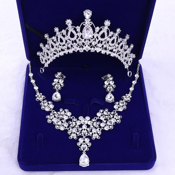 wedding jewelry sets ueen hp327 bridal set bride crystal rhinestone hair accessories tiaras crown earrings necklace for prom, Slivery;golden
wedding jewelry sets ueen hp327 bridal set bride crystal rhinestone hair accessories tiaras crown earrings necklace for prom, Slivery;golden