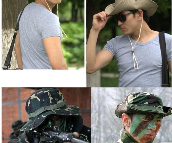 camping hiking hat fishing bucket military hunting beach cap outdoor wide brim sport hats, Black;white
camping hiking hat fishing bucket military hunting beach cap outdoor wide brim sport hats, Black;white