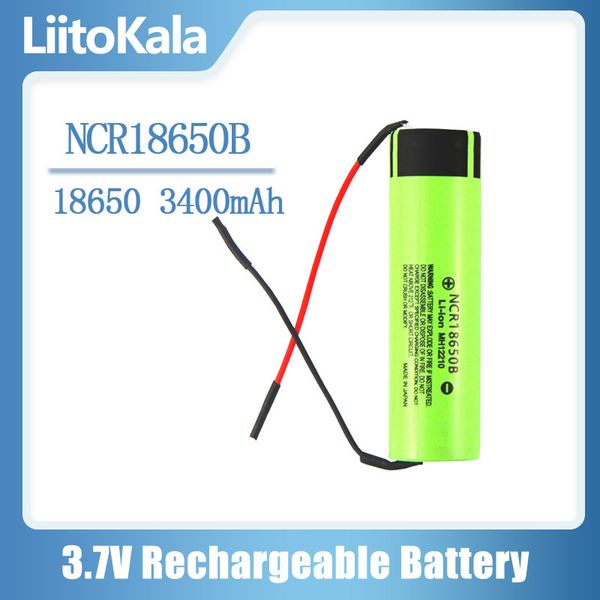 liitokala neworiginal ncr18650b 3.7v 3400mah battery 18650 rechargeable lithium cell for mobile power batteries + diy linie
liitokala neworiginal ncr18650b 3.7v 3400mah battery 18650 rechargeable lithium cell for mobile power batteries + diy linie