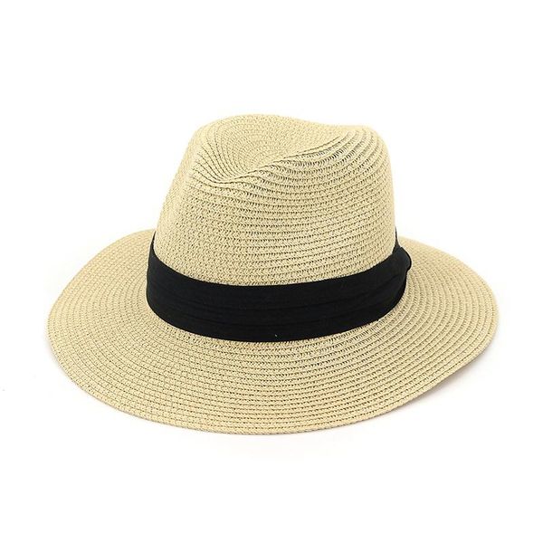 wide brim hats weme women's summer panama 2021 jazz hat outdoor beach sunscreen, Blue;gray
wide brim hats weme women's summer panama 2021 jazz hat outdoor beach sunscreen, Blue;gray