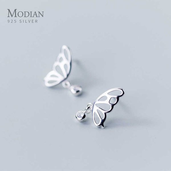 fashion hollow butterfly clear cz stud earrings for women 925 sterling silver orecchini fine jewelry 210707, Golden;silver
fashion hollow butterfly clear cz stud earrings for women 925 sterling silver orecchini fine jewelry 210707, Golden;silver