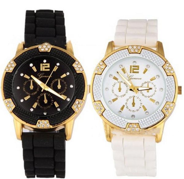 wristwatches 30 explosion style fashion diamond watch silicone band, Slivery;brown
wristwatches 30 explosion style fashion diamond watch silicone band, Slivery;brown