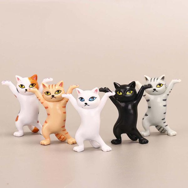 5Pcs Cartoon Cat Pen Holder Dancing Cat Hand-made Cartoon Enchanting Kitten Home Office Storage Pen Holder Desktop Decorative
5Pcs Cartoon Cat Pen Holder Dancing Cat Hand-made Cartoon Enchanting Kitten Home Office Storage Pen Holder Desktop Decorative