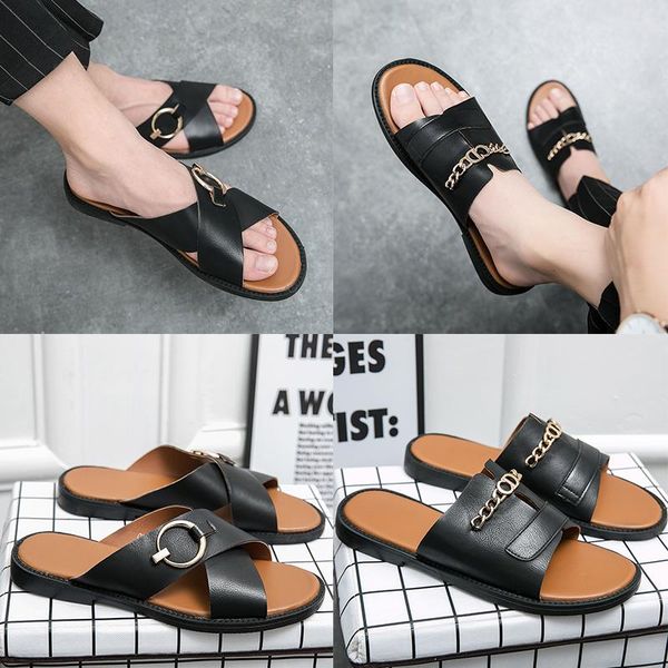 luxury metal button designer slippers mayari arizona men flats black sandals genuine leather slippers casual shoes indoor outdoor beach flip
luxury metal button designer slippers mayari arizona men flats black sandals genuine leather slippers casual shoes indoor outdoor beach flip