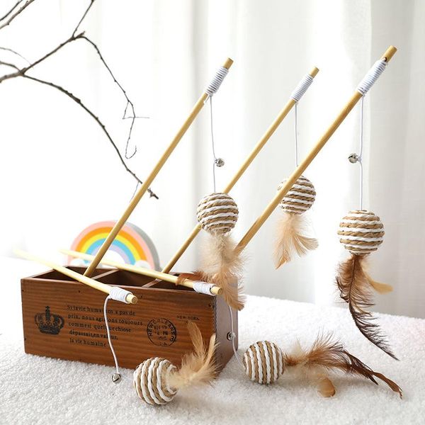 cat toys toy funny stick feather bell mouse relieve boredom wooden pole interactive self-hey
cat toys toy funny stick feather bell mouse relieve boredom wooden pole interactive self-hey