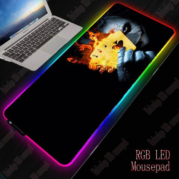 mouse pads & wrist rests xgz joker large usb wired rgb pad dimmable led lighting gaming gamer mousepad deskkeyboard mice mat computer la
mouse pads & wrist rests xgz joker large usb wired rgb pad dimmable led lighting gaming gamer mousepad deskkeyboard mice mat computer la