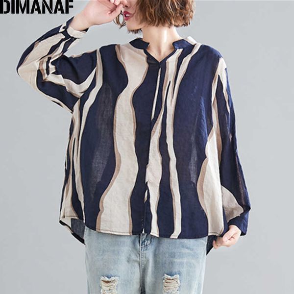 plus size women blouse shirts lady tunic vintage casual cotton linen loose spring print striped thin female clothes 210531, White
plus size women blouse shirts lady tunic vintage casual cotton linen loose spring print striped thin female clothes 210531, White