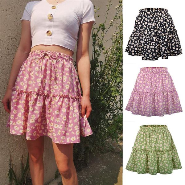skirts skirt women summer floral print boho mini pleated bandage fashion high waist frills short for, Black
skirts skirt women summer floral print boho mini pleated bandage fashion high waist frills short for, Black