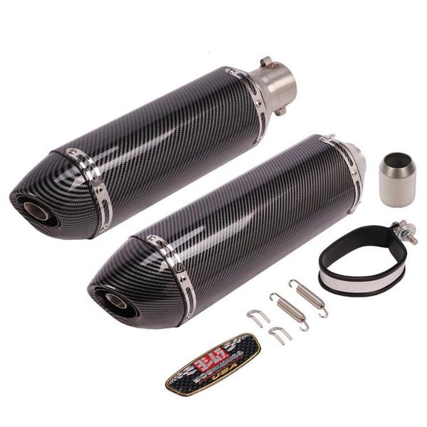 motorcycle exhaust system universal inlet 51mm pipe muffler modify yoshimura motorbike escape motorcross tail with removable db killer
motorcycle exhaust system universal inlet 51mm pipe muffler modify yoshimura motorbike escape motorcross tail with removable db killer