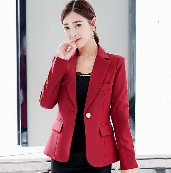 solid office jackets women fashion elegant ol lady blazers coats business single button female ladies formal wear women's suits &, White;black
solid office jackets women fashion elegant ol lady blazers coats business single button female ladies formal wear women's suits &, White;black
