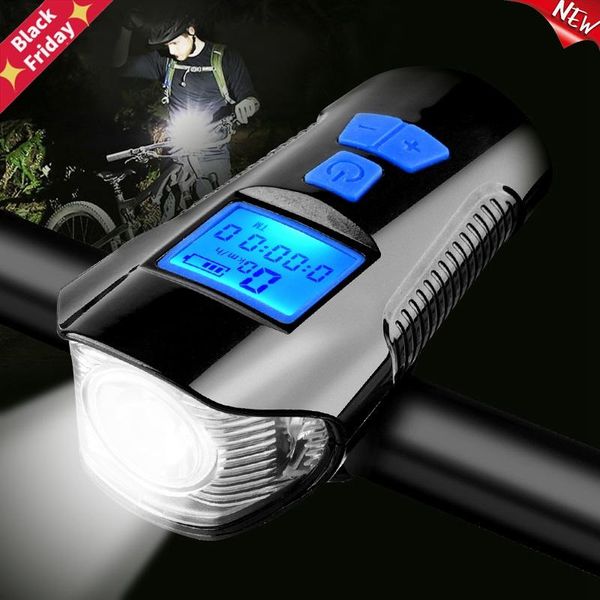 waterproof bicycle light usb charging bike front handlebar cycling head w/ horn speed meter lcd screen lights
waterproof bicycle light usb charging bike front handlebar cycling head w/ horn speed meter lcd screen lights