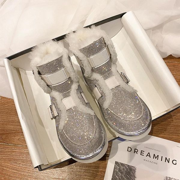 boots colorful2021 heavy industry full diamond sheepskin integrated snow anti slip waterproof soled cotton shoes female nort, Black
boots colorful2021 heavy industry full diamond sheepskin integrated snow anti slip waterproof soled cotton shoes female nort, Black