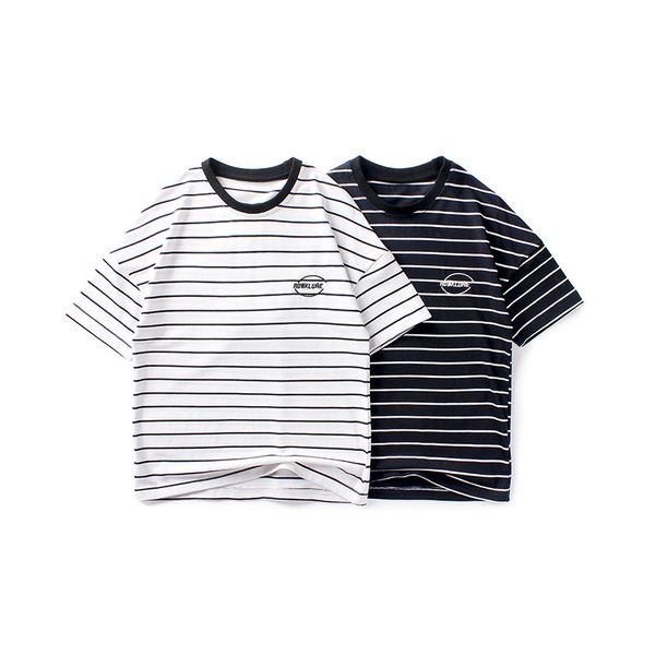 summer striped t-shirt clothes kids clothing boys loose sweatshirts child cotton short sleeve tees girl, White;black
summer striped t-shirt clothes kids clothing boys loose sweatshirts child cotton short sleeve tees girl, White;black