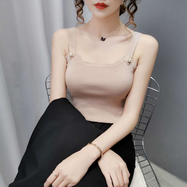 women's sweaters tees sweater ice silk u-shaped small suspender waistcoat summer sleeveless for women's underwear uiwi hy01, White;black
women's sweaters tees sweater ice silk u-shaped small suspender waistcoat summer sleeveless for women's underwear uiwi hy01, White;black