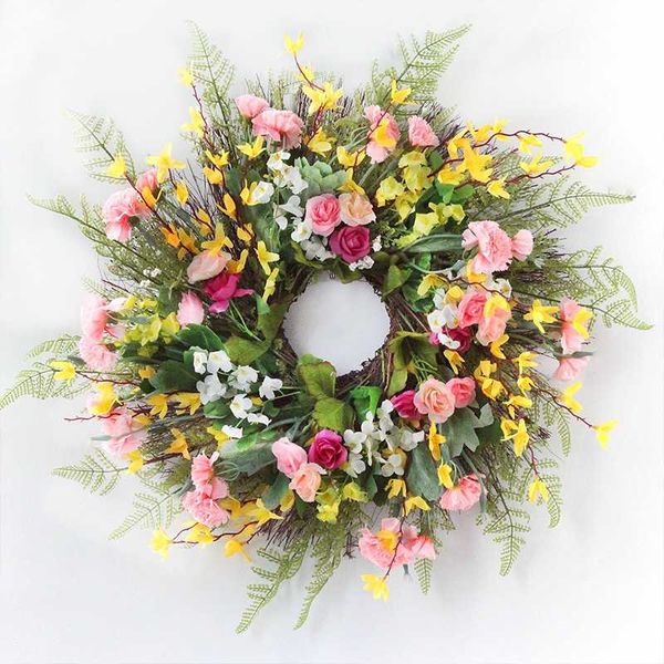 decorative flowers & wreaths artificial carnation wreath mother's day for home office garden party wedding arch front door wall window
decorative flowers & wreaths artificial carnation wreath mother's day for home office garden party wedding arch front door wall window