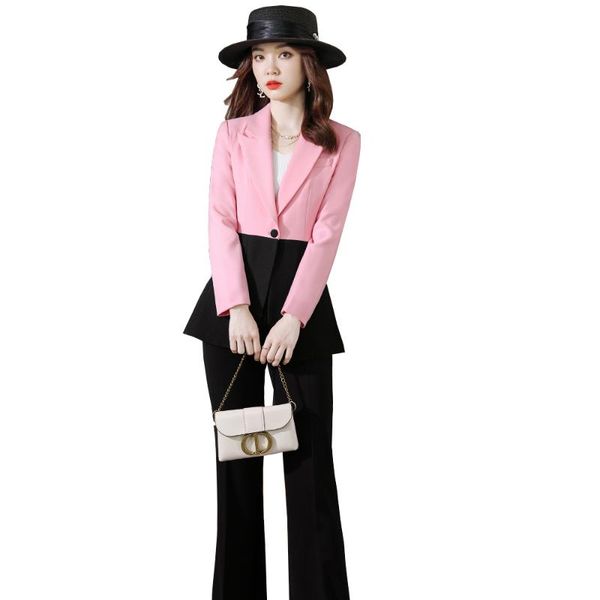 women's two piece pants fashion women red pink pant suit blazer jacket and trouser formal female 2 set for office ladies work business, White
women's two piece pants fashion women red pink pant suit blazer jacket and trouser formal female 2 set for office ladies work business, White