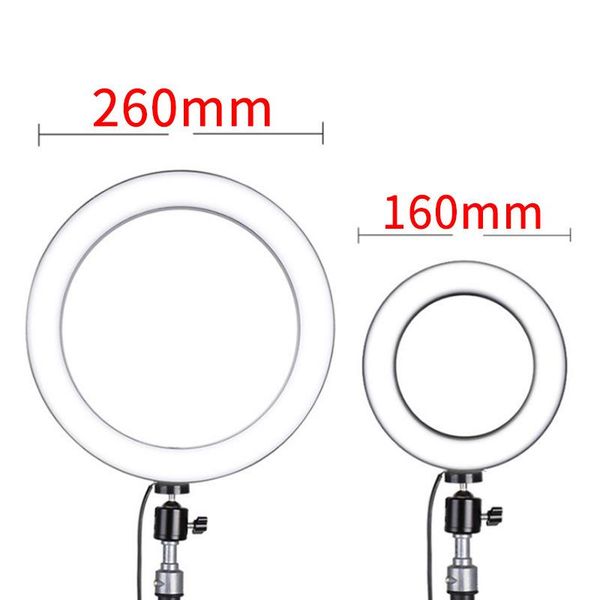 flash heads 16cm/26cm usb interface 5500k dimmable led selfie ring light camera phone pography video makeup lamp with tripod
flash heads 16cm/26cm usb interface 5500k dimmable led selfie ring light camera phone pography video makeup lamp with tripod